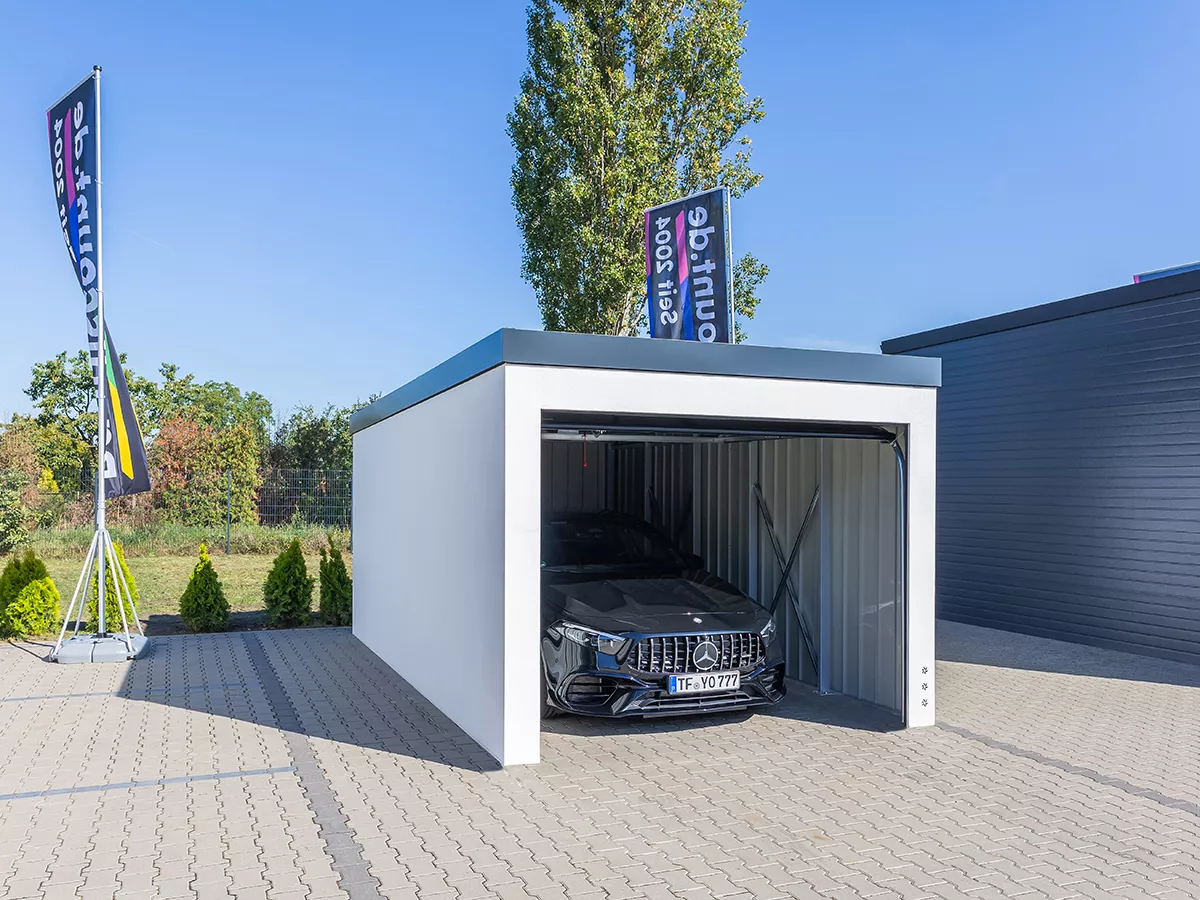 PREMIUM DISCOUNT GARAGE STEVIK – Fertiggaragen von Baudiscount!